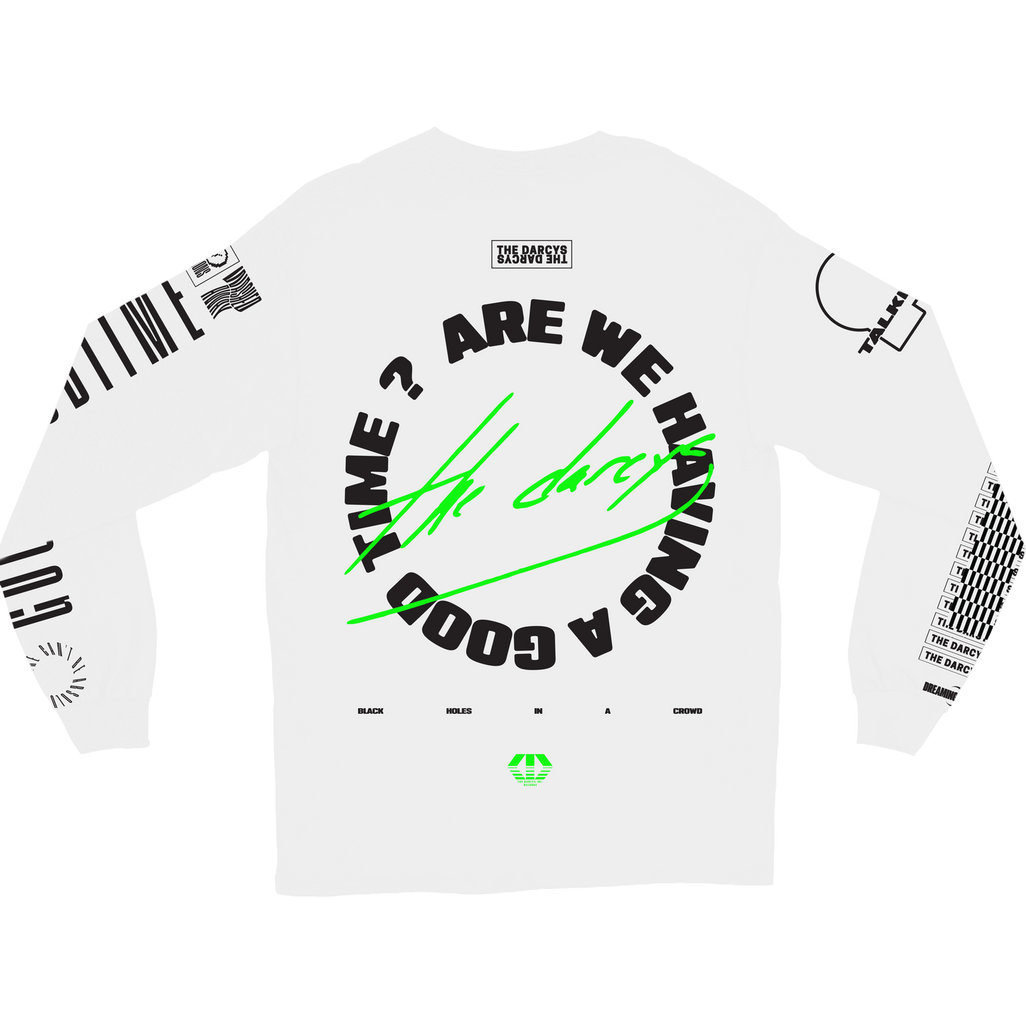 GOODTIME White Longsleeve Tee
