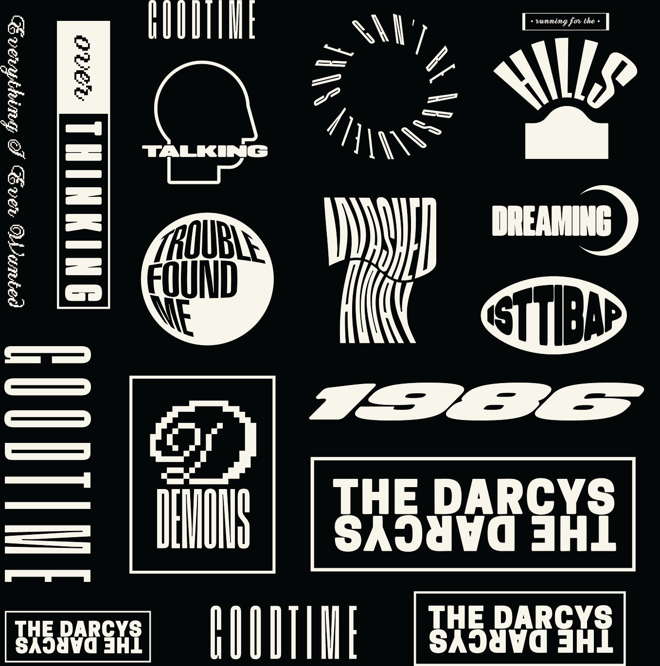 GOODTIME Sticker Sheet