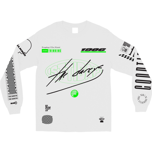 GOODTIME White Longsleeve Tee PREORDER
