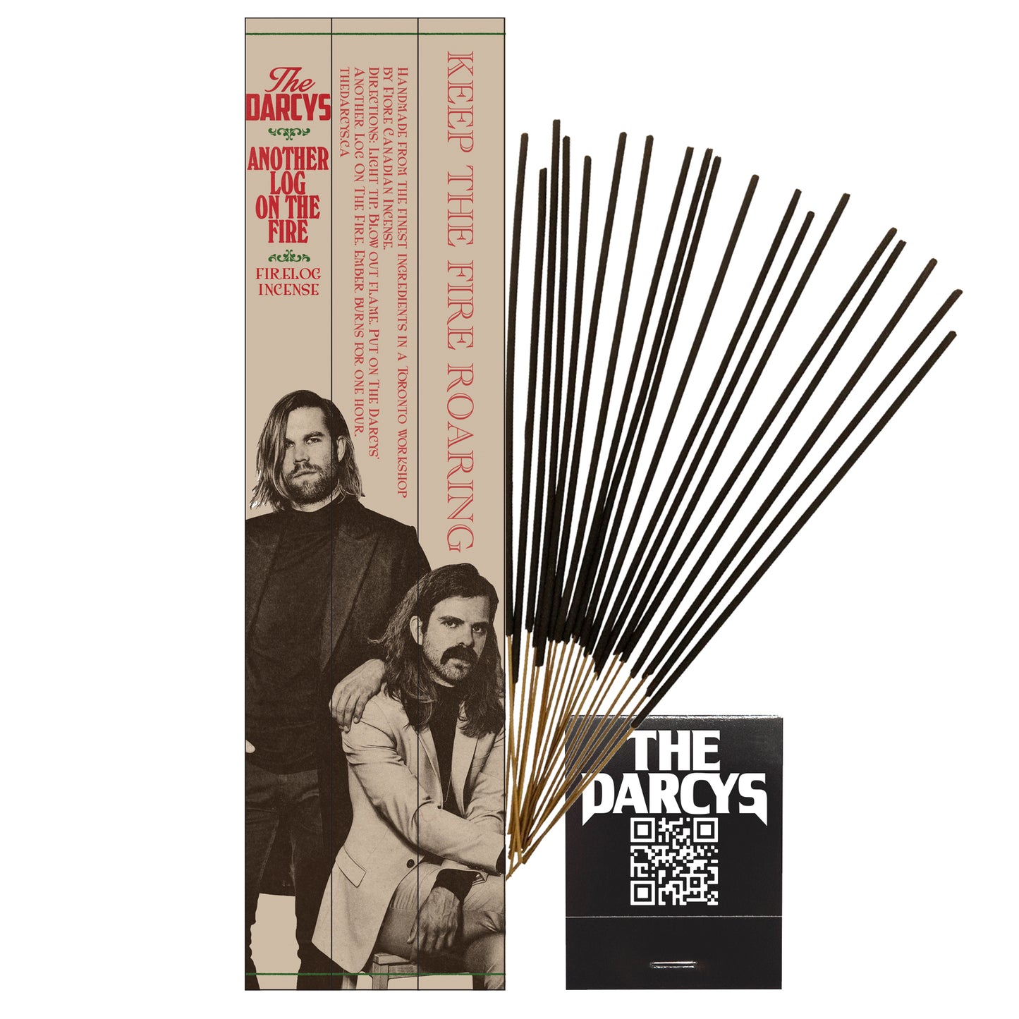 The Darcys Firelog Incense